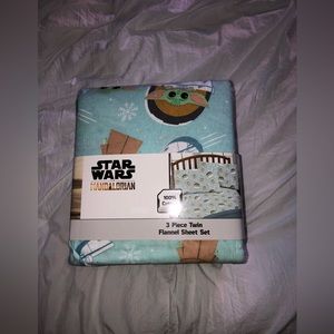 🔥NWT! Star Wars Twin Bed Sheets💚